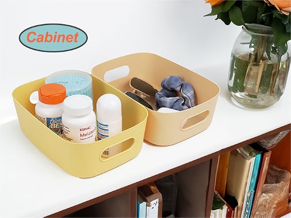 such as craft accessories, cupboard organiser, bathroom storage toiletries, makeup, pantry goods