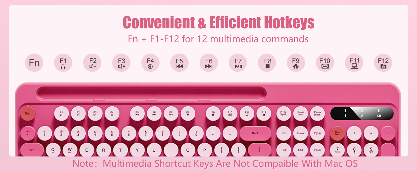 pink keyboard and mouse