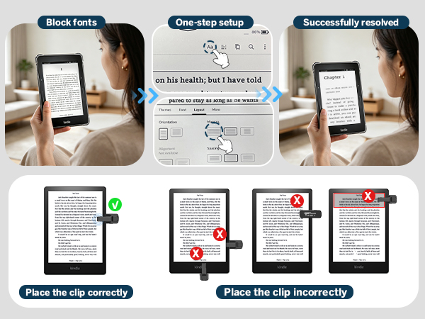 Page Turner Ring for Kindle