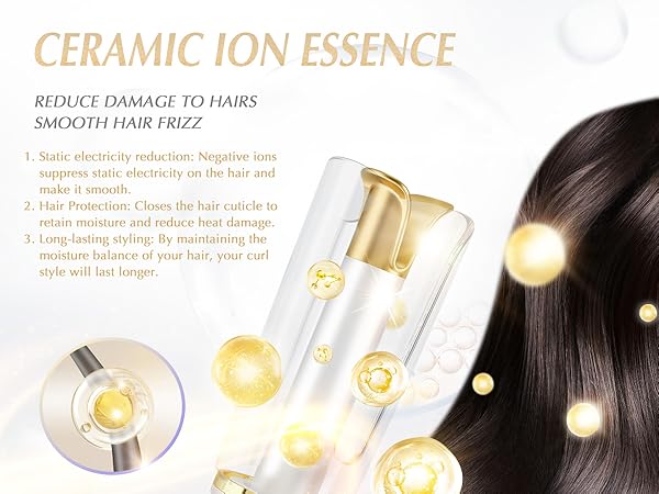 Negative ion hair care