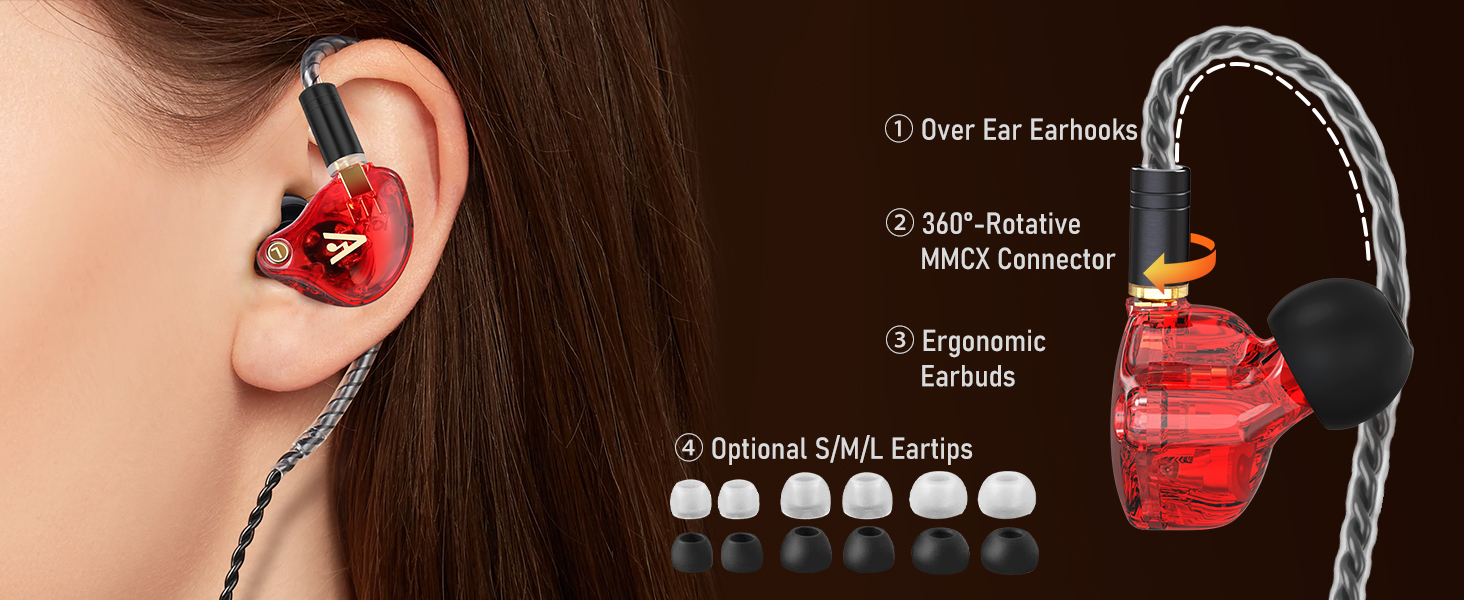 Audiovance Vibes 202_HiFi Wired Earbuds