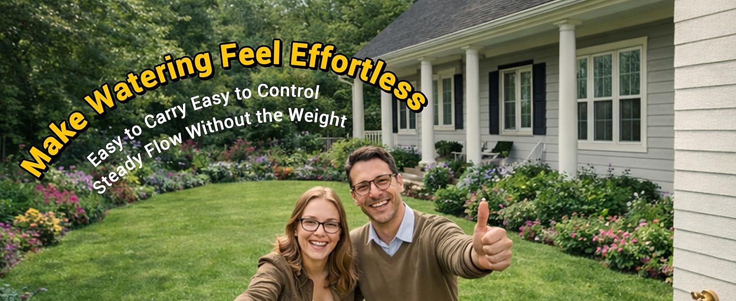 TheFitLife garden hose make watering feel effortless