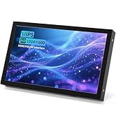 JUN-ELECTRON Mini Monitor 7 Inch Screen HDMI, VGA, AV, BNC, 1024 × 600 Small IPS Screen with Buil...