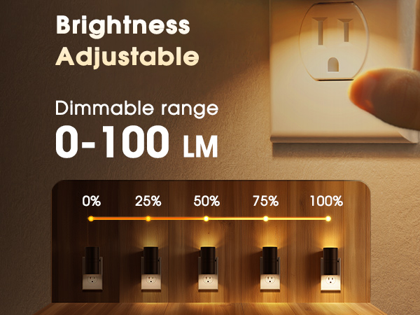 night light with dusk to dawn light sensor auto on off nightlight