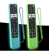 2 Pack Protective Remote Cover for Sony RMF-TX600U RMF-TX500U RMF-TX500E RMF-TX600E RMF-TX621U RM...