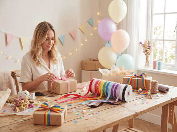 Rainbow Ribbon 12 Colors