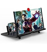 20" Screen Magnifier for Cell Phone,3D Magnifying Projector Screen Enlarger Expander for Movies, ...