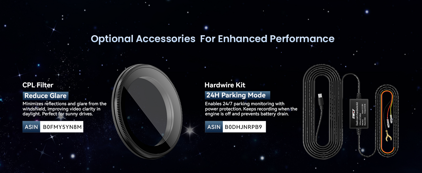 OPTIONAL ACCESSORIES