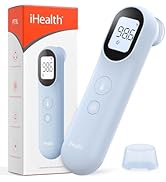 iHealth Infrared Digital Thermometer for Adults and Kids, Baby Thermometer with 3-in-1 Mode & 3-C...