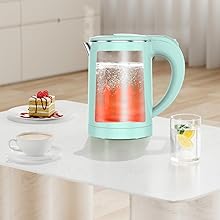 600W 0.5L Compact Electric Kettle