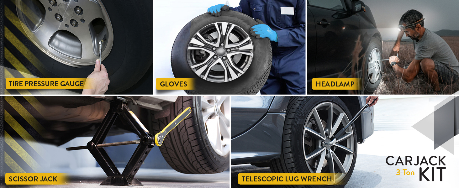 Car Jack Kit 3 Ton