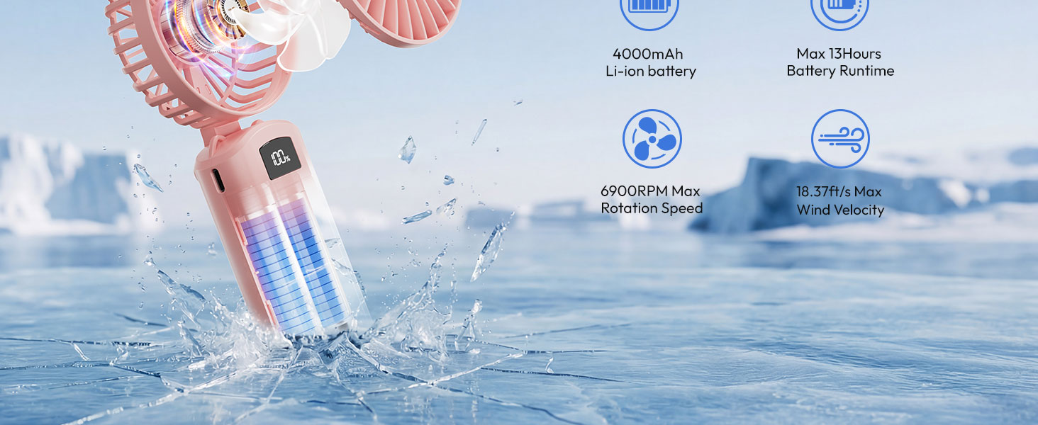 Portable Handheld Mini Fan