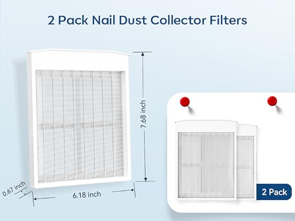 Nail Fan Dust Collector