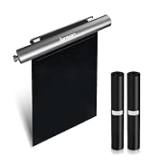 Car Trash Can Bin with 42pcs Trash Bags - 100% Fit Car Garbage Bag Hanging Waterproof, Roller Typ...