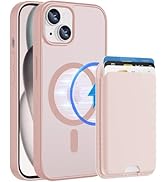 Ntwinro Magnetic for iPhone 13 &amp; iPhone 14 Case (Compatible with MagSafe) with Detachable Wallet ...