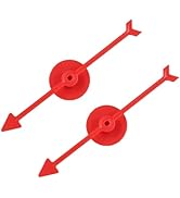 2Pcs Spinner Game Engaging Board Arrow Set Home and School Party Spinners Plastic Craft with Suct...