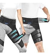 Janustar Sciatica Pain Relief Devices, Hip Brace for Women Men, Thigh, Groin, Hamstring Compressi...