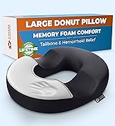 5 STARS UNITED Donut Pillow Hemorrhoid Tailbone Cushion