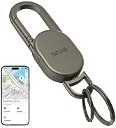 Keychain, Keys Finder Works with Find My App (iOS Only), Heavy Duty Keychain Carabiner Car Key Ch...