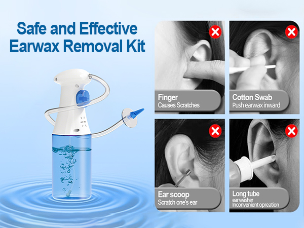 safe ear wax flushing kit