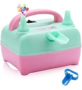 2025 Balloon Pump Electric,110V 500W Air Balloon Pump and Tying Tool in One,Balloon Blower Inflat...