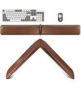 MAIDERN Ergonomic Wrist Rest Support, Double Lengthened Keyboard Wrist Rest, Memory Foam Waterpro...
