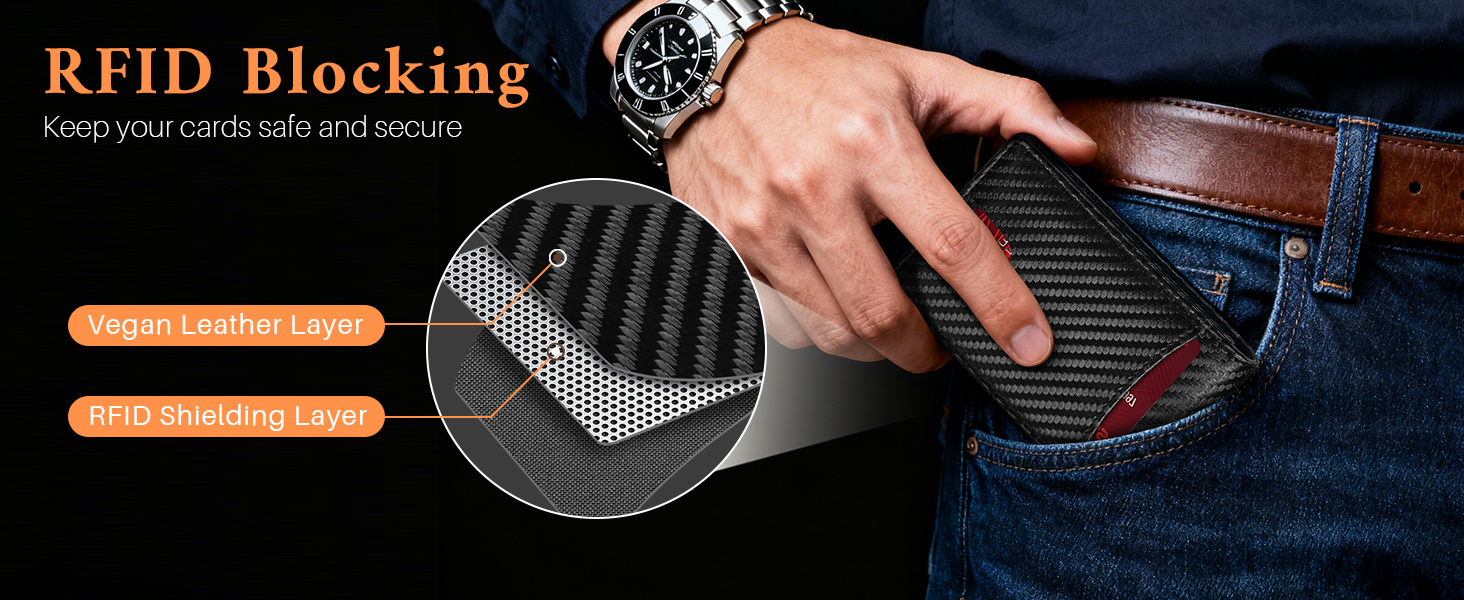 rfid wallet for men