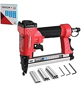 Arrow PT50 Pneumatic Staple Gun, Oil-Free Upholstery Stapler with 3750 Pieces T50 1/4", 3/8", 1/2...