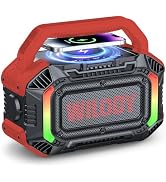 Wilody Speakers Bluetooth Wireless, 100W Loud Outdoor Speaker with Bass, IPX7 Waterproof Floatabl...