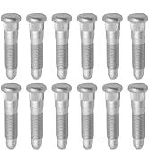 CADUFUELLY 12 Pcs M14x1.5 Front or Rear Wheel Lug Stud Replacement for Chevrolet Silverado Tahoe ...