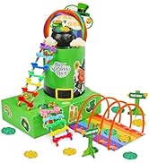 whumsdog St. Patrick's Day DIY Leprechaun Trap Kit for Kids- Craft Catch a Leprechaun Trap Set wi...