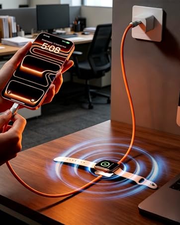 apple watch and phone charger combo