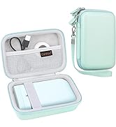 Canboc Hard Carrying Case for NIIMBOT D11 Portable Bluetooth Handheld Label Printer, Mesh Bag fit...