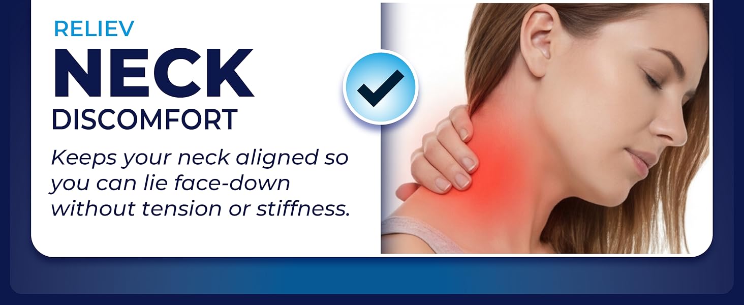 prone sleep, facials, beauty treatments and recovery Esthetician bed face cradle pillow professional