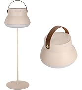 WHuaRunSen LED Desk lamp with Rechargeable 4000mAh Battery, Ultra-Long Battery Life Camping Light...