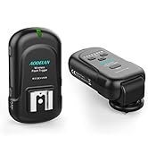 AODELAN Wireless Flash Trigger Transmitter and Receiver Set, Wireless Remote Speedlite Trigger wi...