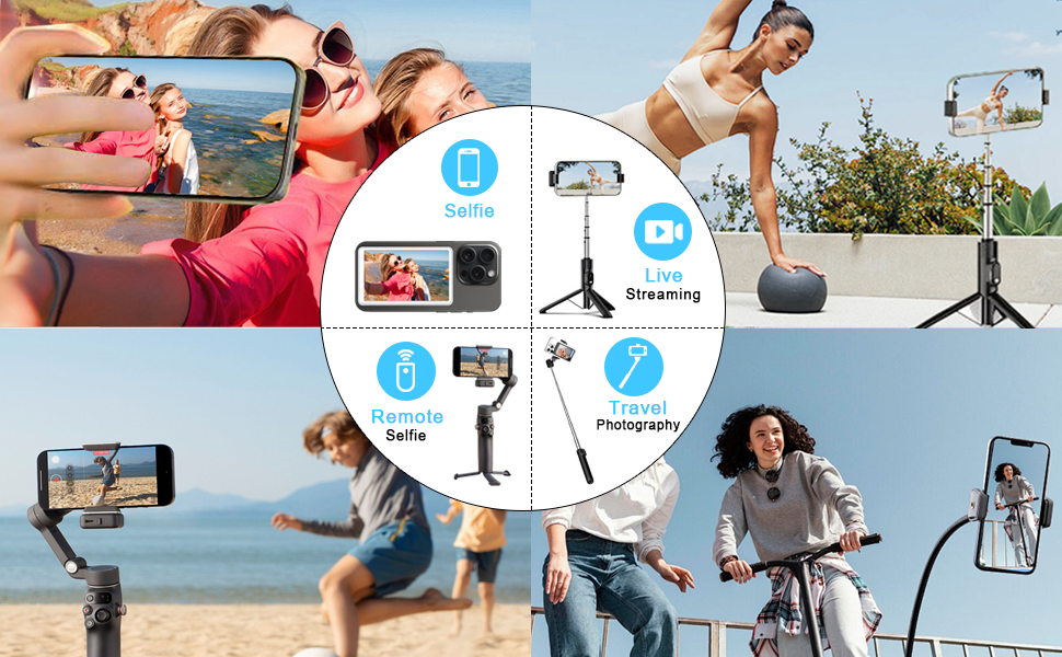 selfie display screen selfie screen monitor for iphone smartphone wireless magnetic monitor screen
