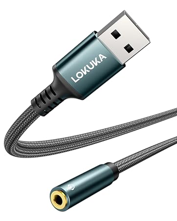USB to Aux Cable