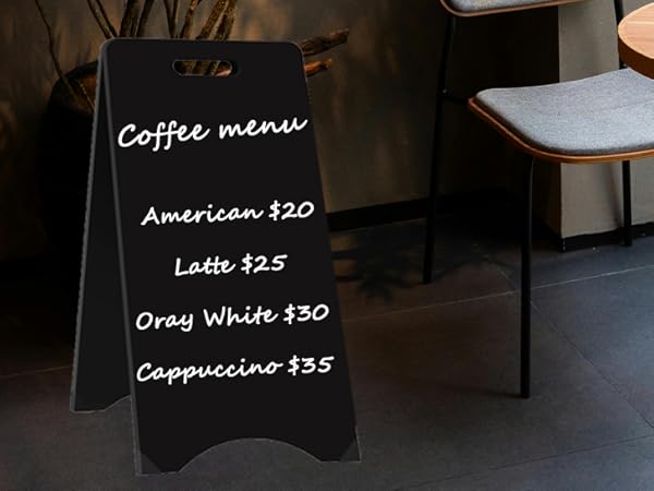 A-Frame Chalkboard Sign
