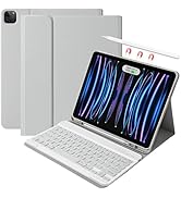 besky Keyboard Case for iPad Pro 12.9 inch (5th, 6th Generation) &amp; New Air 13 inch M2 (Only Appli...