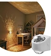 L LOHAS LED Projector Night Light, Plug in Night Light with Dusk to Dawn Sensor,3000K Soft White ...