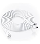 LUKFOCAB Replacement US Plug Extension Cable for Apple iMac 21.5' 27" Inch, Power Supply Adapter ...