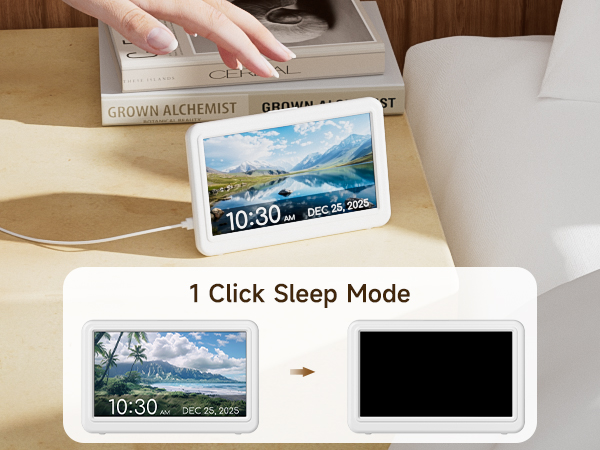 portable digital clock