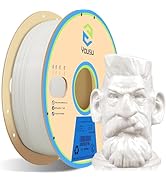 YOUSU White PVB Filament 1.75 mm for 3D Printer &amp; 3D Pen 1 kg (2.2 lbs), Print As Easy as PLA Fil...