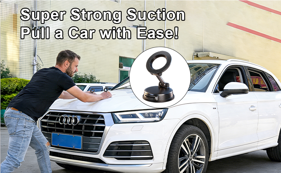 Suction power of the car phone mount