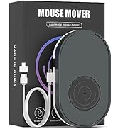 Jerryrun Mouse Jiggler, Undetectable Mouse Mover Device Wiggler Shaker with Drive Free USB Cable ...