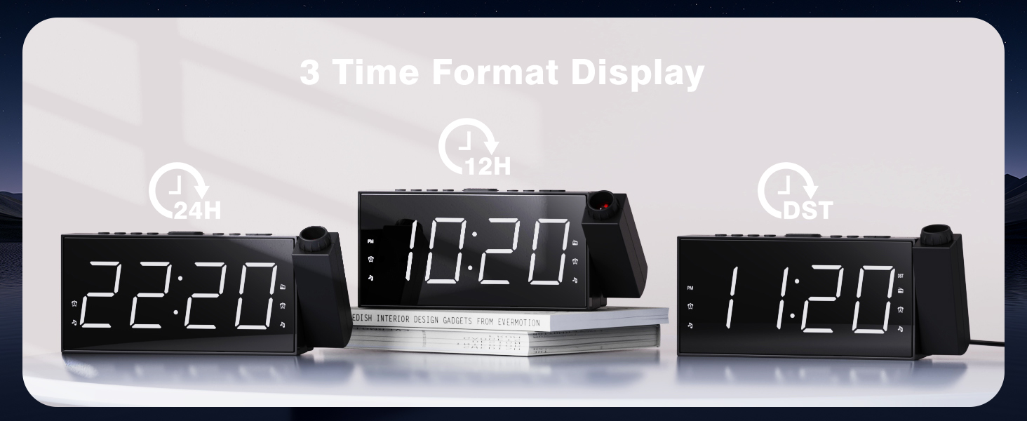 3 time format display