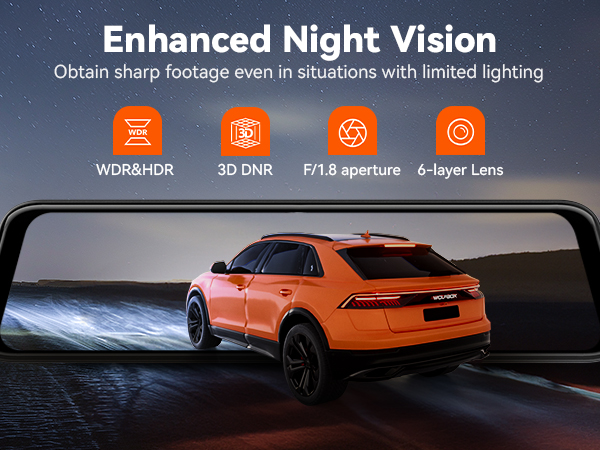 backup camera rear view mirror