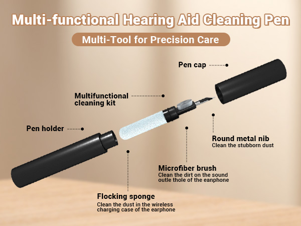 hearing aid cleaning kit