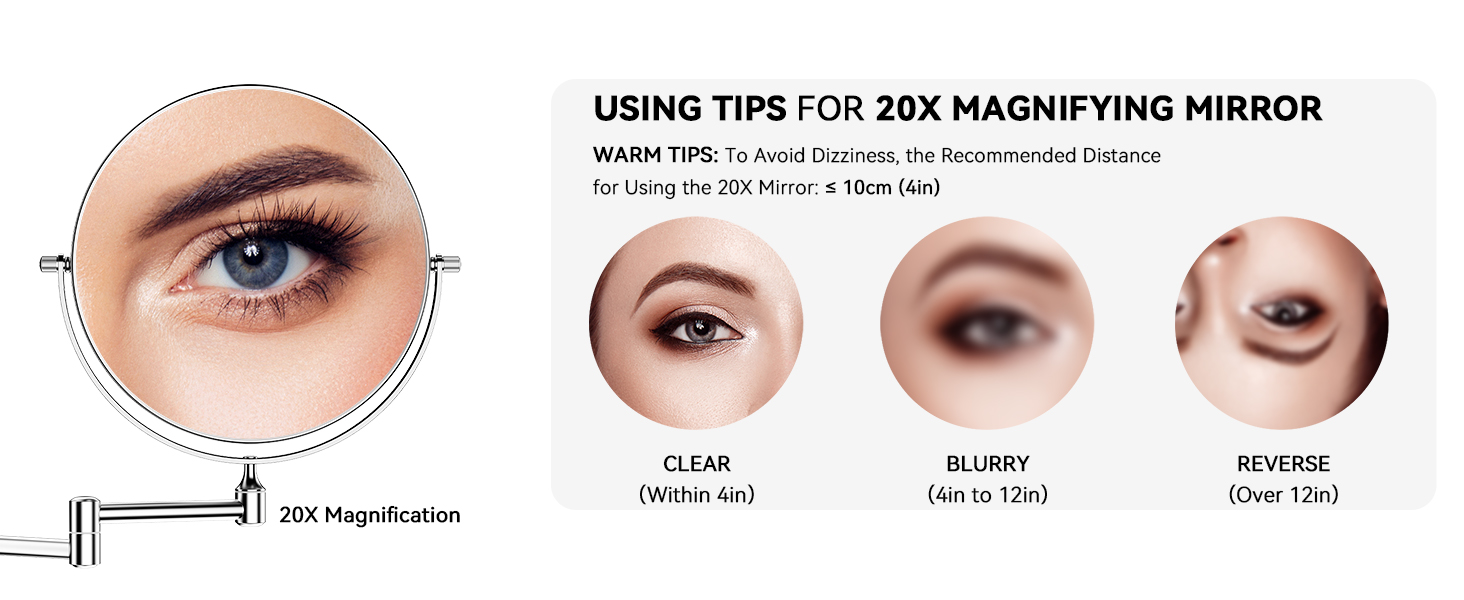 30X MAGNIFYING MIRROR